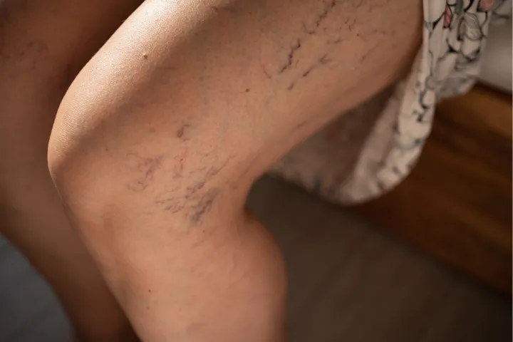 Capillari visibili sulle gambe? Scopri quando è solo un inestetismo e quando può essere il primo segno di insufficienza venosa cronica.