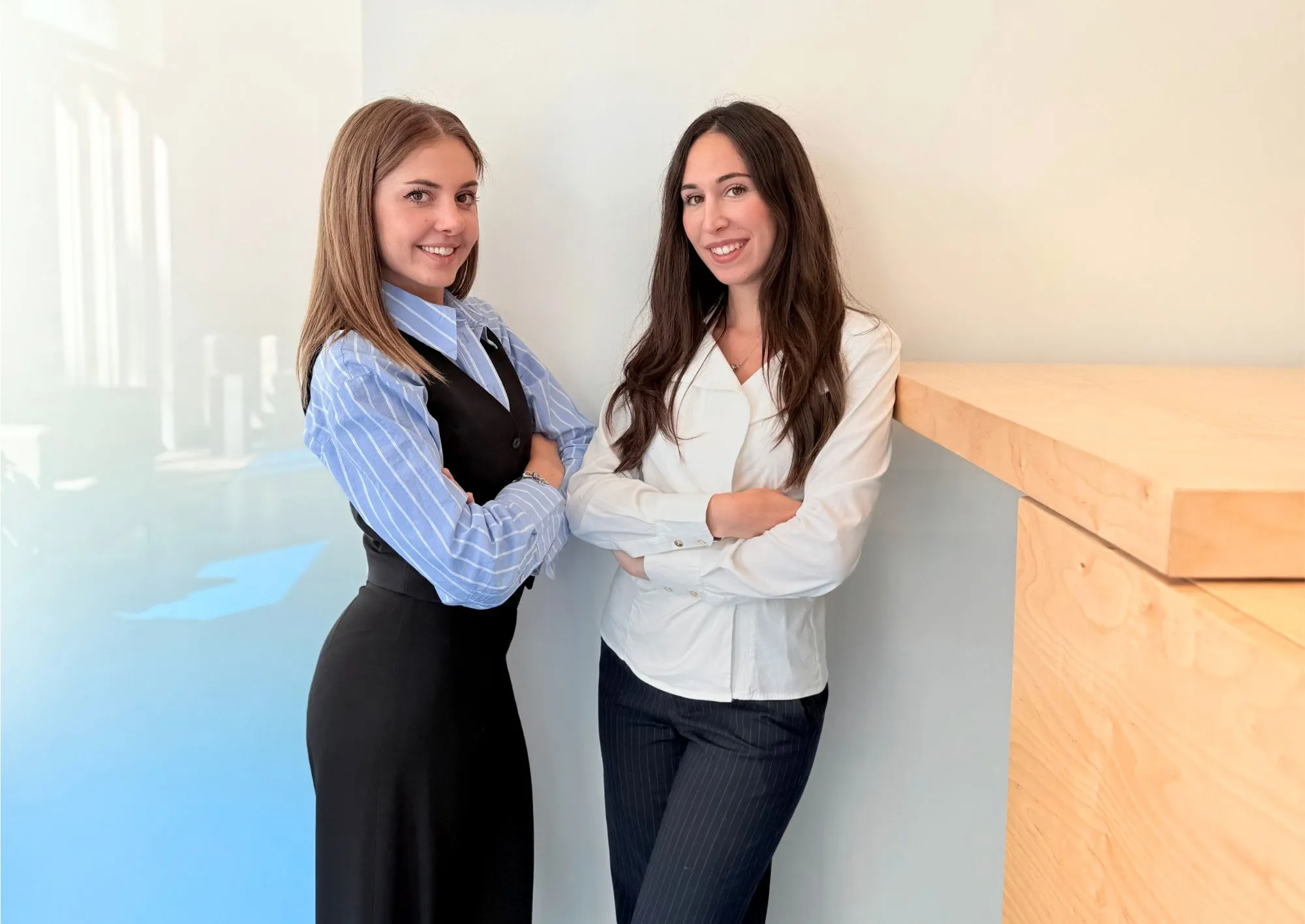 Sara e Alessandra - Receptionist del Sanismart Medical Center a Roma