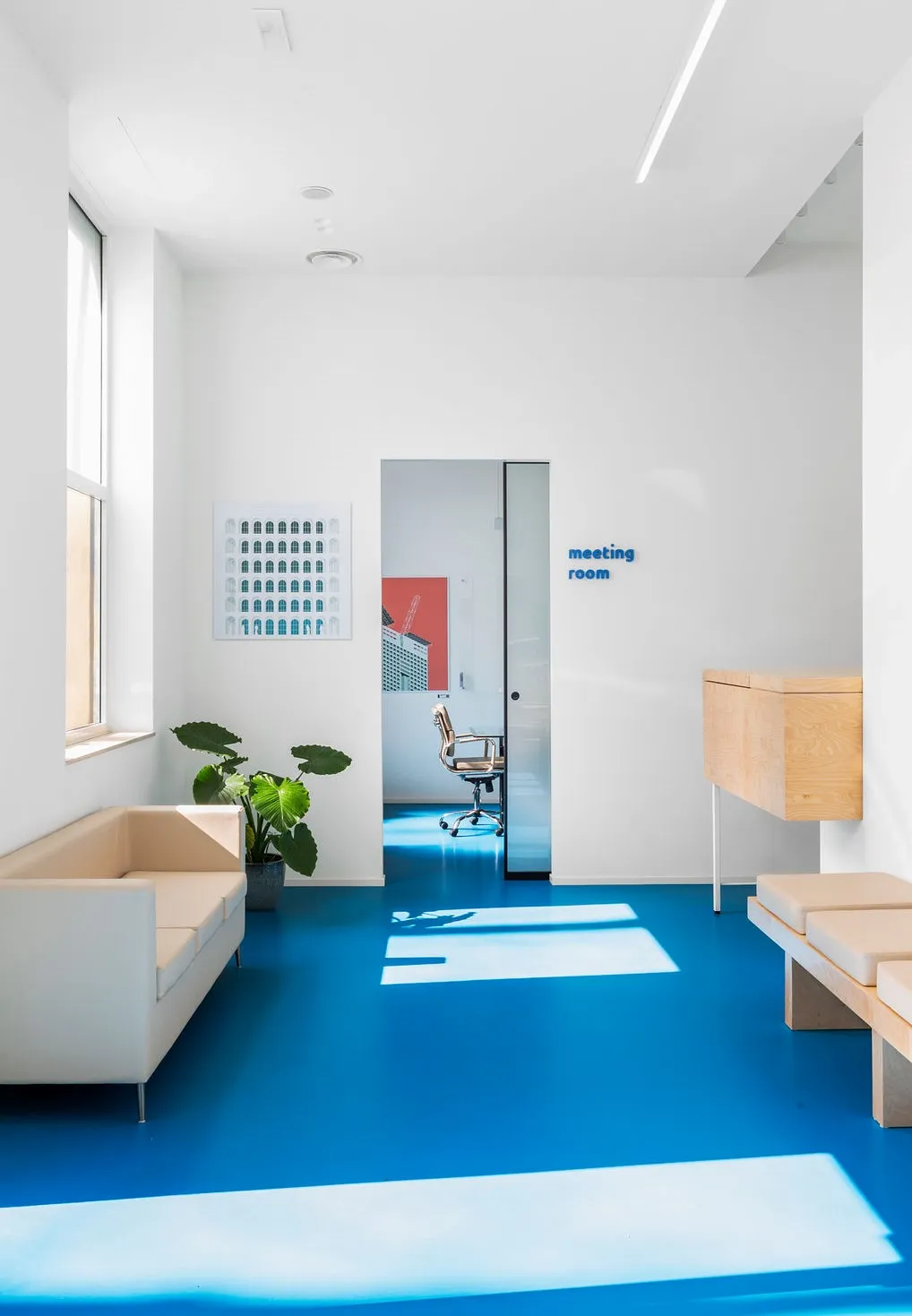 Sala d'attesa del Poliambulatorio Sanismart Medical Center a Roma